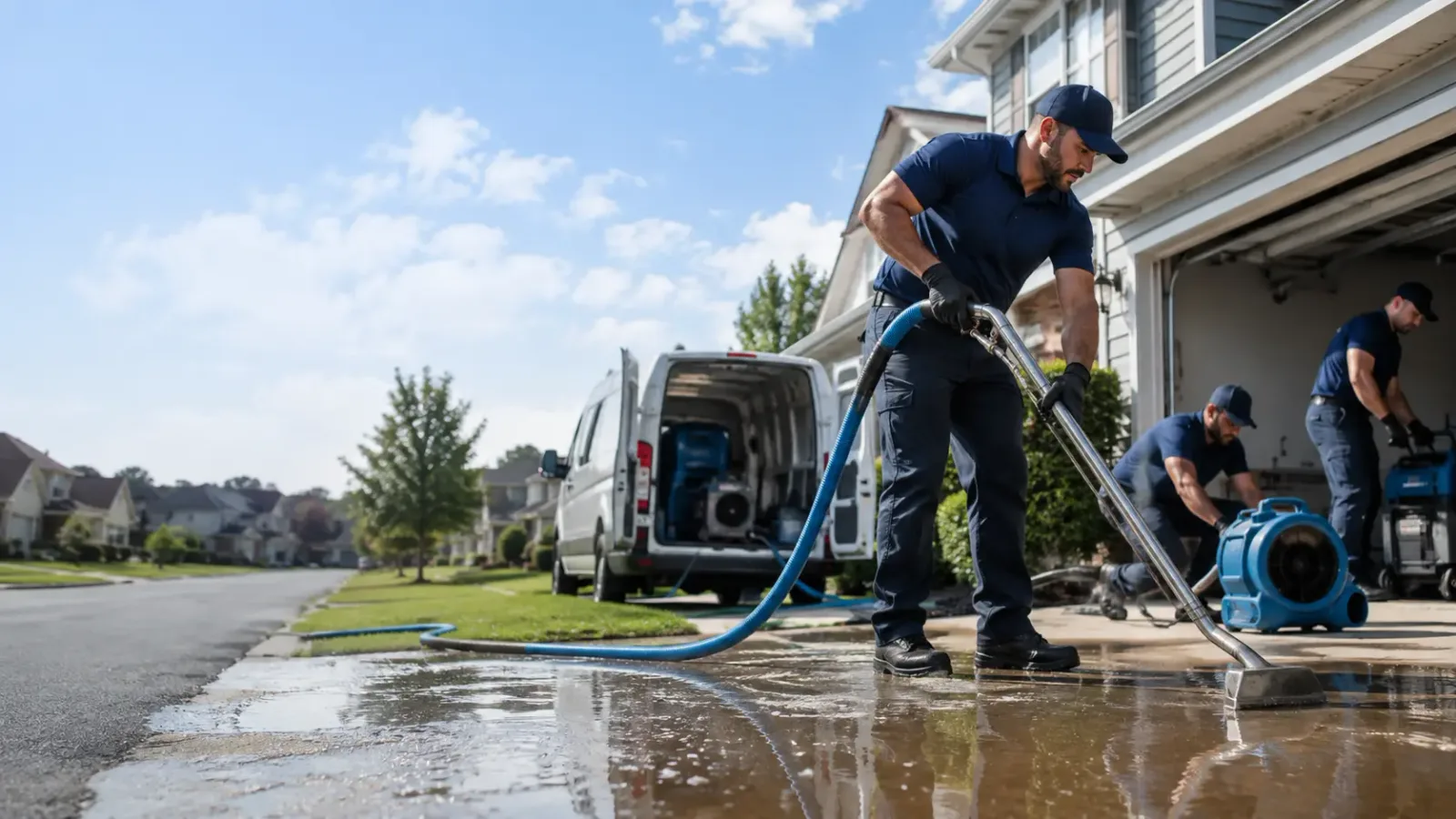 Basement Water Removal in Parker Dam, CA